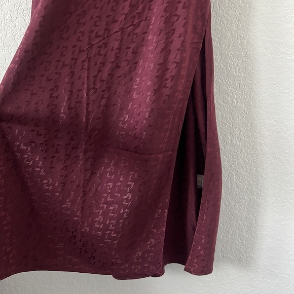 NWT Banana Republic Jacquard Midi Slip‎ Dress Size Large - Picture 6 of 8